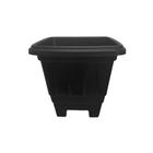 Vaso Plástico Quadrado de Flores Jardim Plantas 6,4L Color - Ariplas