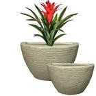 Vaso Polietileno de Parede Luxo p/ Jardins e Decorações