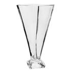 Vaso Quadro em Cristal Ecológico - 28cm - Vaso Elegante com Toque Luxuoso e Clássico - Design Distinto!