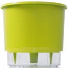 Vaso Raiz Autoirrigavel 12x11 Verde Cla Área Interna Externa