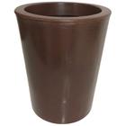 Vaso Redondo 43x36 Decorativo De Polietileno Para Plantas Flores E Jardim - Alpe & Aritana