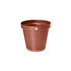 Vaso redondo rattan terra cota 20lt anti dengue - ArqPlast