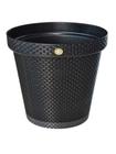 Vaso Redondo Rattan Terracota 27,5 Cm 10 Litros Preto 25820PM Arqplast - N.variedades