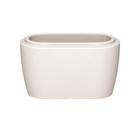 Vaso Tramontina Tina 55 Cm Em Polietileno Branco