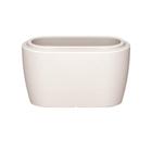 Vaso Tramontina Tina 55 Cm Em Polietileno Branco