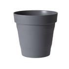 VASO VENEZA CINZA 15x15cm WEST GARDEN