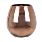 Vaso Vidro 18Cm Cobre 42995003 Flor Arte