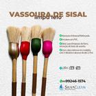 Vassoura Artesanal Limpa Teto com cabo extensor de 2,75M