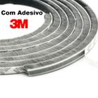 Veda Frestas Escova Adesivo Porta Janela 10x7mm 10 Mts - youtek