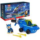 Veículo de brinquedo Paw Patrol Aqua Pups Chase com boneco de ação