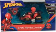 Veiculo de Controle Remoto Spin Revolution Spider Man Candid