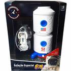 Veículo e Mini Boneco - Astronautas - Estação Espacial - Fun Divirta-se