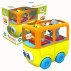 Veiculo Ônibus Educativo Baby Land Fofilhotes Amarelo 3084