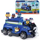 Veículo Paw Patrol Team Cruiser com 6 Bonecos - Para Crianças Acima de 3 Anos