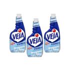 Veja Vidrex Com Álcool Limpa Vidros Refil 500ml Kit 3