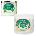 Vela Aromatica Bath Body Work Vanilla Bean Noel