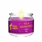 Vela aromática beijável p/ massagem 25g - for sexy