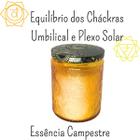 Vela Aromática Com Reiki Equilíbrio Chakra Plexo Solar