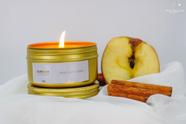 Vela aromática maçã e canela pocket essence - Essence & Co
