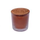 Vela Aromática Perfumada Canela Copo 265ml - Velas da Jú - Velas Da JU