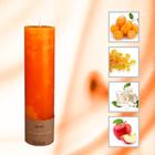 Vela aromática Verão queima 150h com fragrância Maçã, Gardênia com um toque de Kumquat e Âmbar