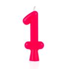 Vela de Aniversario Neon Pink Nº 1 - Alchester