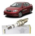 Vela de ignicao toyota corolla fielder 1.8 16v flex 2006 á 2007 - kit c/ 4 unidades