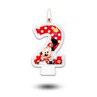 Vela Decoração Minnie Festa Aniversário 2 anos completa