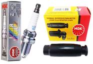 Vela Laser Iridium e Cachimbo Honda CRF 250 2012 2013 2014 2015 2016 Ngk