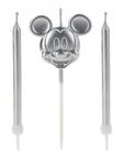 Vela Mickey Rosto Prata Disney - Rizzo - Silverplastic