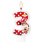Vela Minnie Mouse Festa De Aniversário De 1 Á 4 Anos
