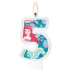 Vela Pequena Sereia Ariel Festa De Aniversário