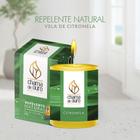 Vela Repelente Natural Citronela 60g Repele Moscas