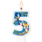 Vela Sonic Festa De Aniversário De 1 Á 9 Anos - Regina Festa