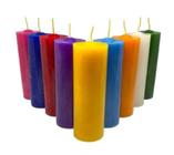 Velas 7 dias várias cores - 250g - 14cm - nacional