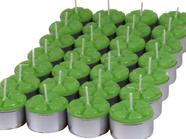 Velas Aromáticas de Eucalipto cor verde 12 unidades Rechaud