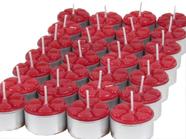 Velas Aromáticas de Morango 12 unidades Aromatizada Rechaud - Velitas (r)