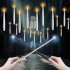 Velas Flutuantes AFINETH Magic Hanging - Pacote com 20 Unidades e Varinha Branca