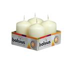 Velas Mini pilar marfim C/4unidades: 0105264 - Cromus