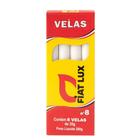 Velas N 8 Com 8 Unidades 35G Cada Fiat Lux