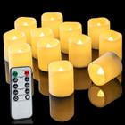 Velas votivas LED de controle remoto Homemory 400+ Hours