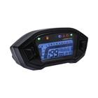 Velocímetro Digital LCD para Motocicleta - Ajustável, 7 Cores, 13000 RPM, Odômetro Universal (2-4 Cilindros)