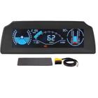 Velocímetro Digital Universal para Veículos com Display HUD