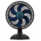 Ventilador Arno Repelente Liquido Xtreme Force Breeze 40cm 6 Pás 3 Velocidades Preto e Azul - 110v