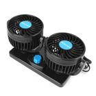 Ventilador Automotivo Duplo Com Ajuste P/ Carro Caminhão 12v