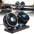 Ventilador Automotivo Duplo Com Ajuste Para Carro/caminhão 12v