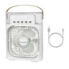 Ventilador Climatizador Umidifica Aromatizador Branco Bivolt