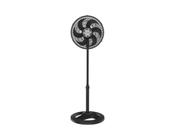 Ventilador Coluna Preto Turbo 6 Pas 30Cm 52W 220V