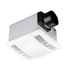 Ventilador de banheiro tech drive com luz 90 CFM, 1.5 Sone Quiet Ventilation e ventilador de exaustão com luz LED (12W LED Bulbo Incluído) Ventilador montado no teto, fácil de instalar