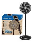 Ventilador De Coluna 30 Cm Alto Gira 3 Velocidades 127v Ajusta Altura